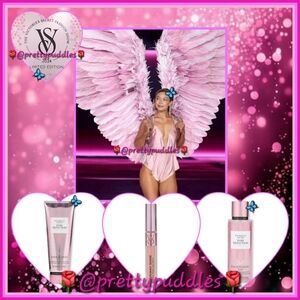 💎 3pc 🪽 VS 2024 Fashion Show Runway Shine Mist, Lotion & Lip Gloss Set 💎